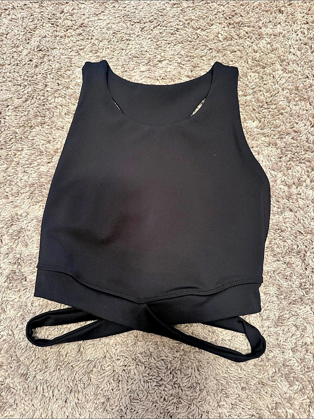 maaji Black Athletic Tank Top Like New